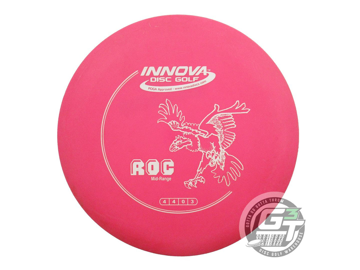 USED Innova DX Roc 168g Pink White Stamp Midrange Golf Disc