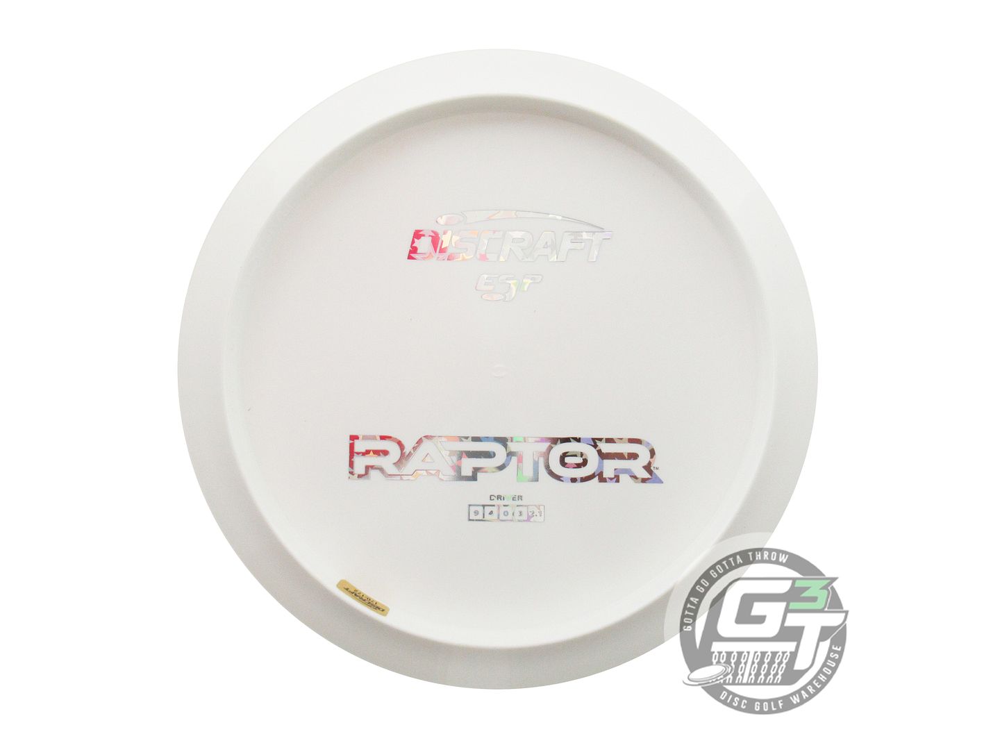 Discraft Dye Pack Bottom Stamp ESP Raptor Distance Driver Golf Disc (Individually Listed) - Gotta Go Gotta Throw