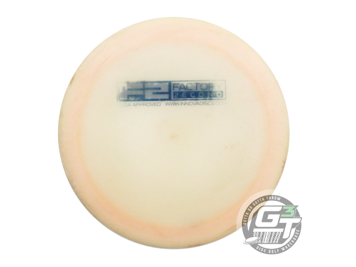 USED Innova X-OUT Champion Glow Destroyer 175g Peach Distance Driver Golf Disc