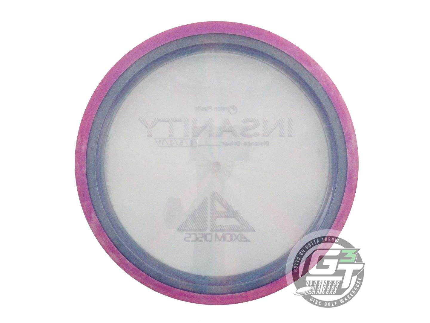 USED Axiom Discs Proton Insanity 156g Sky Blue Pink Rim Distance Driver Disc