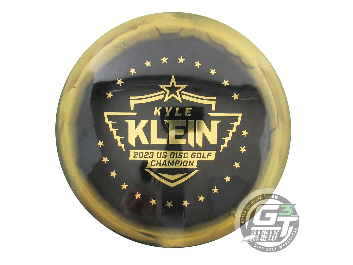 USED DiscMania Golden Horizon S-Line Vanguard  173g Gold-Black Driver Golf Disc