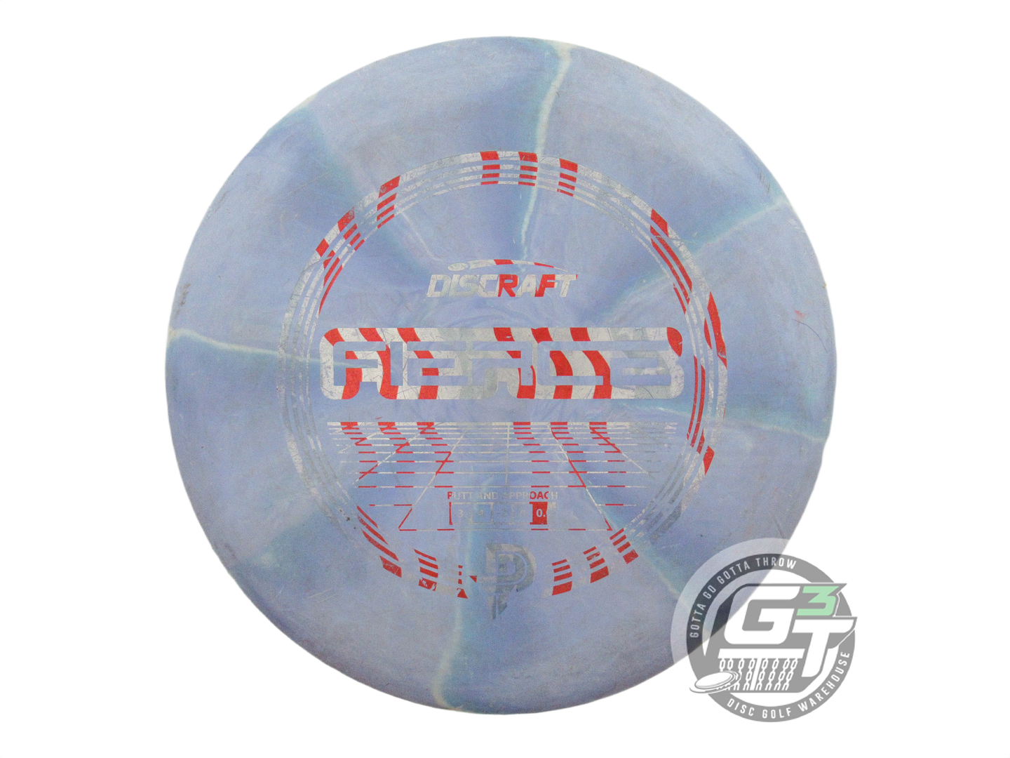 USED Discraft [PIERCE] Jawbreaker Fierce 173g Blue-Lilac Putter Golf Disc