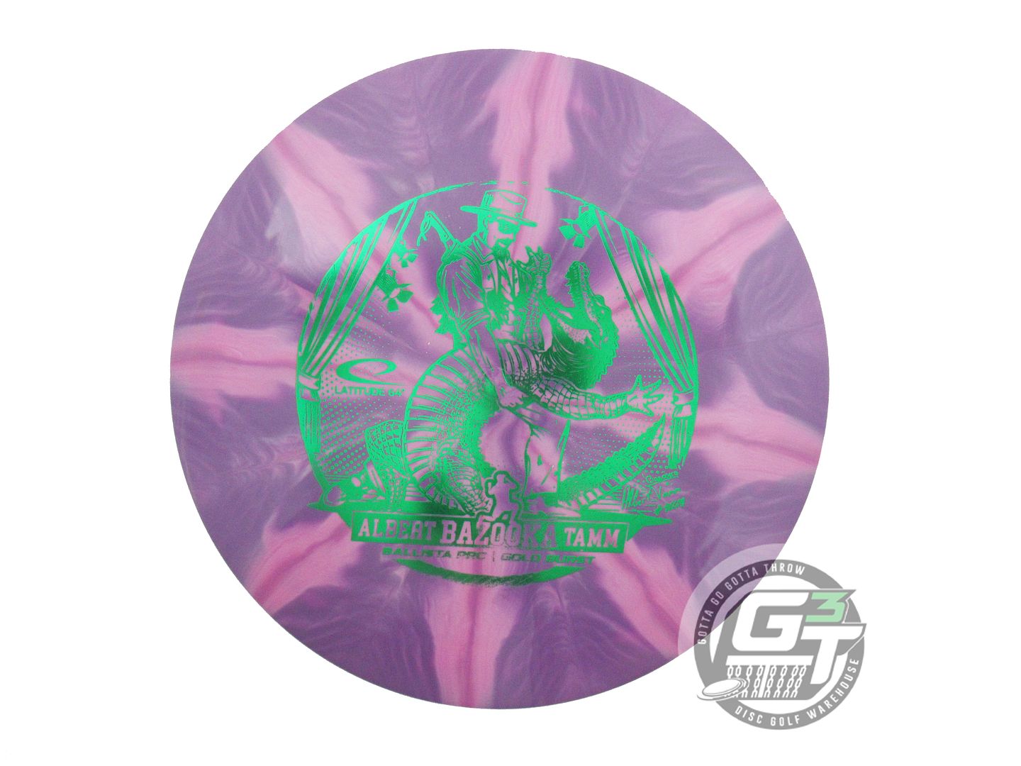 USED Latitude 64 [TAMM] Gold Burst Ballista Pro 175g Purp-Pink Driver Golf Disc