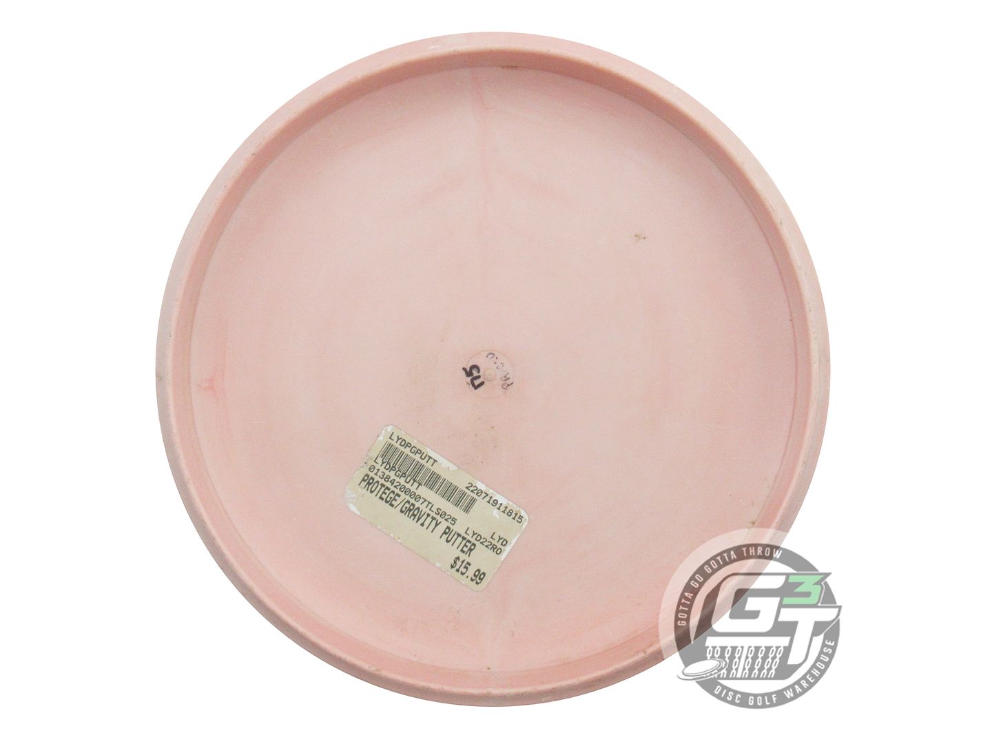 USED Legacy Discs Protege Clutch 175g Pink Blue Stamp Putter Golf Disc