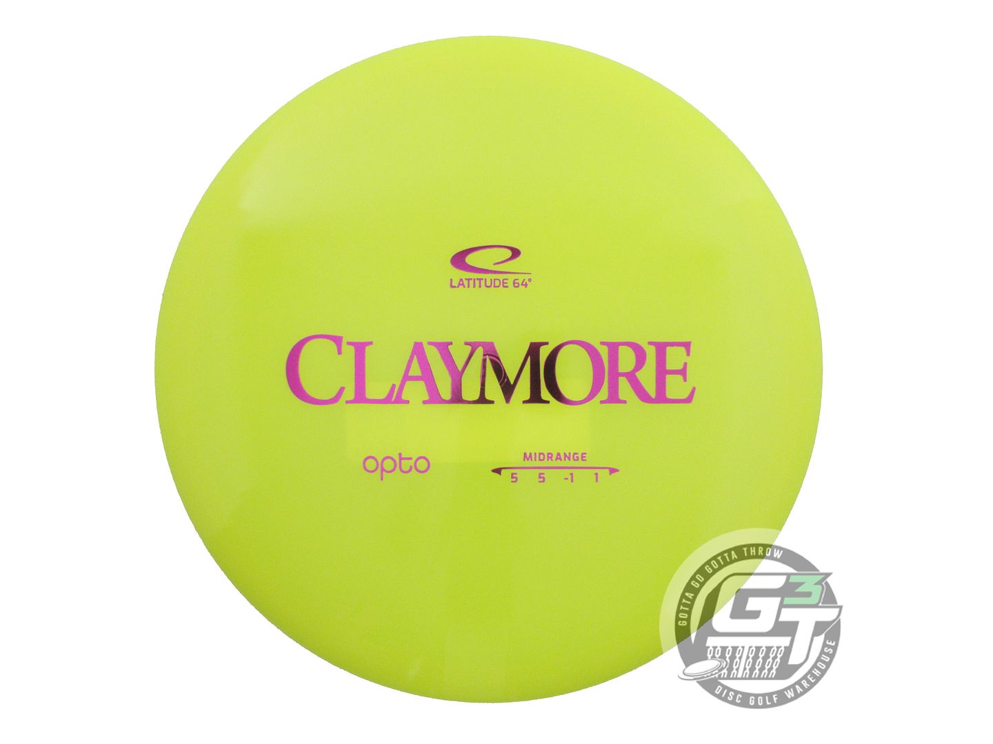 Latitude 64 Opto Line Claymore Midrange Golf Disc (Individually Listed)
