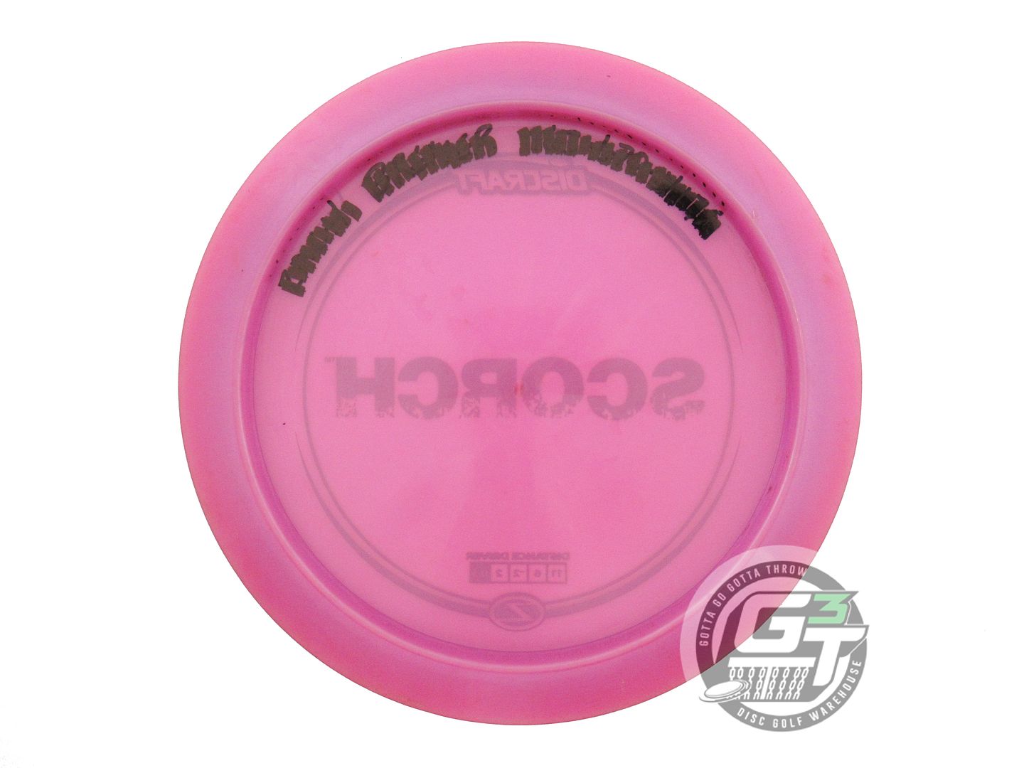 USED Discraft Z Scorch 174g Lilac Copper Foil Distance Driver Golf Disc