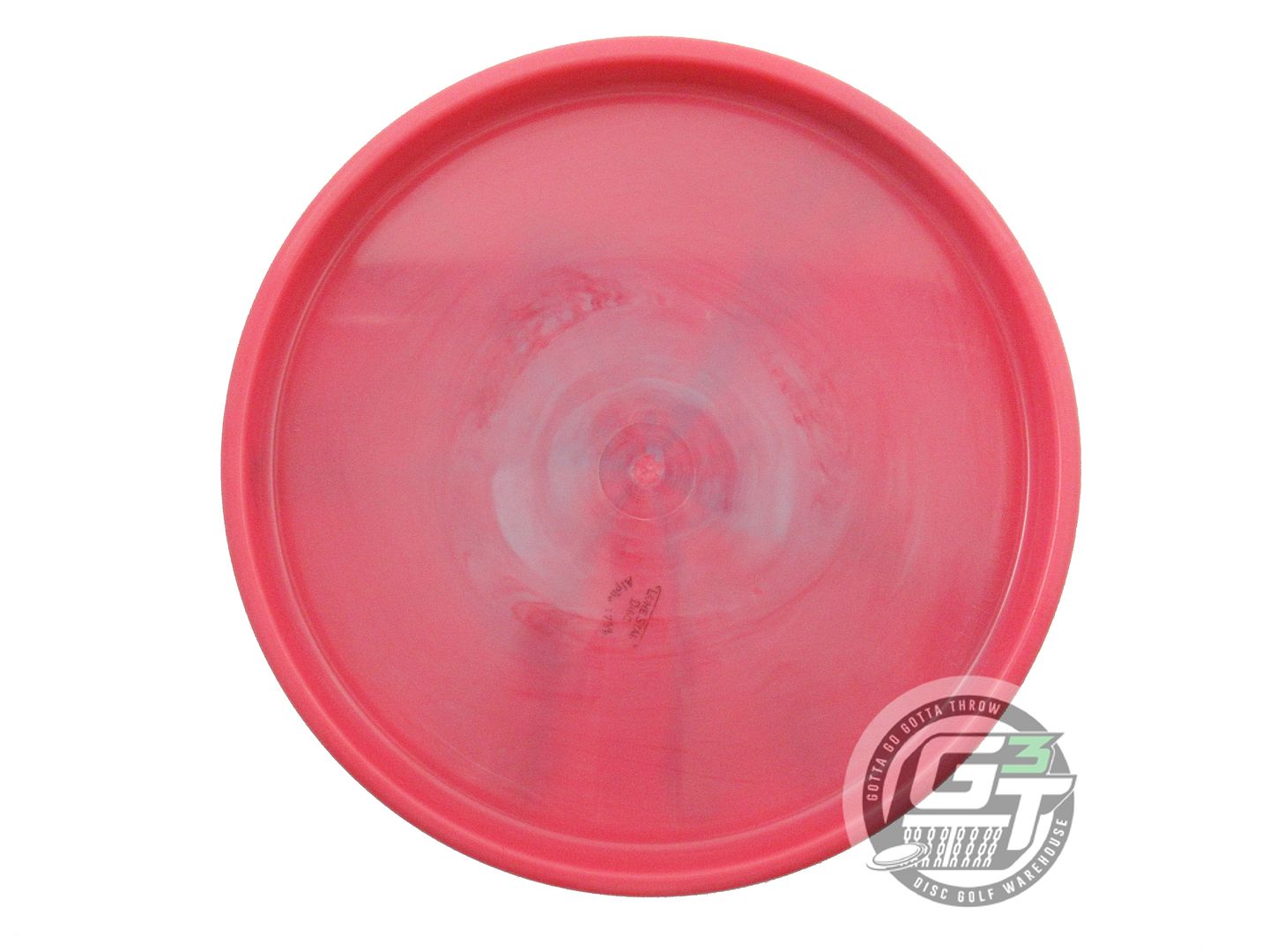 USED Lone Star Alpha Armadillo 176g Pink White Stamp Putter Golf Disc