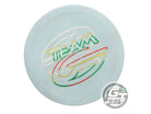 USED TEAM Gateway Nylon Super Glow Devil Hawk 175g Sky Blue WARPED Putter Disc