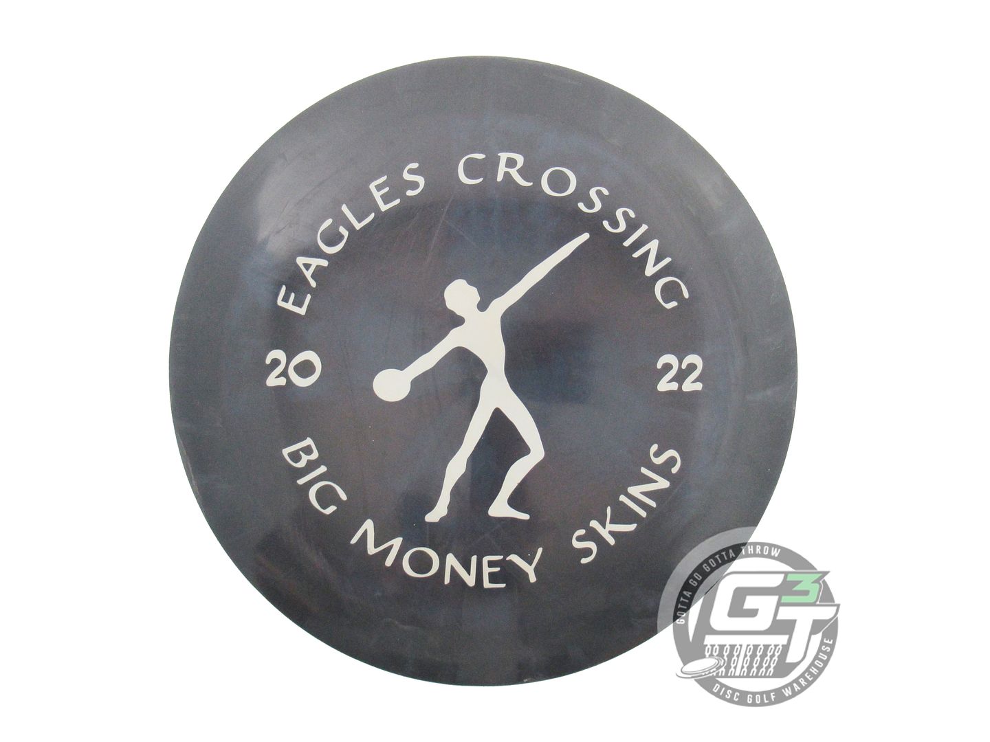 USED Discraft [EAGLES CROSSING] ESP Nuke 174g Black-Blue Distance Driver Disc