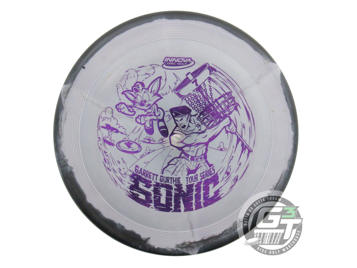 USED Innova [GURTHIE] Halo Star Sonic 174g Black-Gray Putter Golf Disc