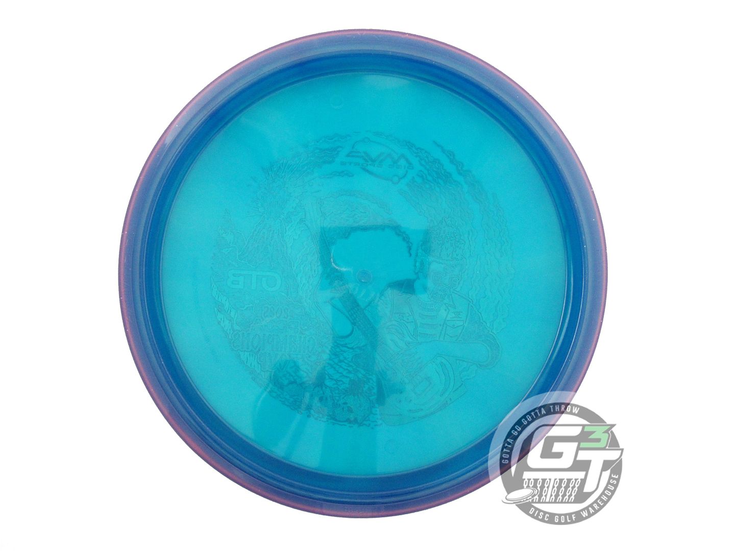 NOS Axiom Discs [CHAMPIONS] Prism Proton Soft Pyro 177g Blue Midrange Golf Disc