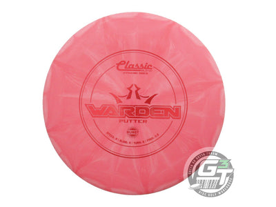 Dynamic Discs Classic Blend Burst Warden Putter Golf Disc (Individually Listed)