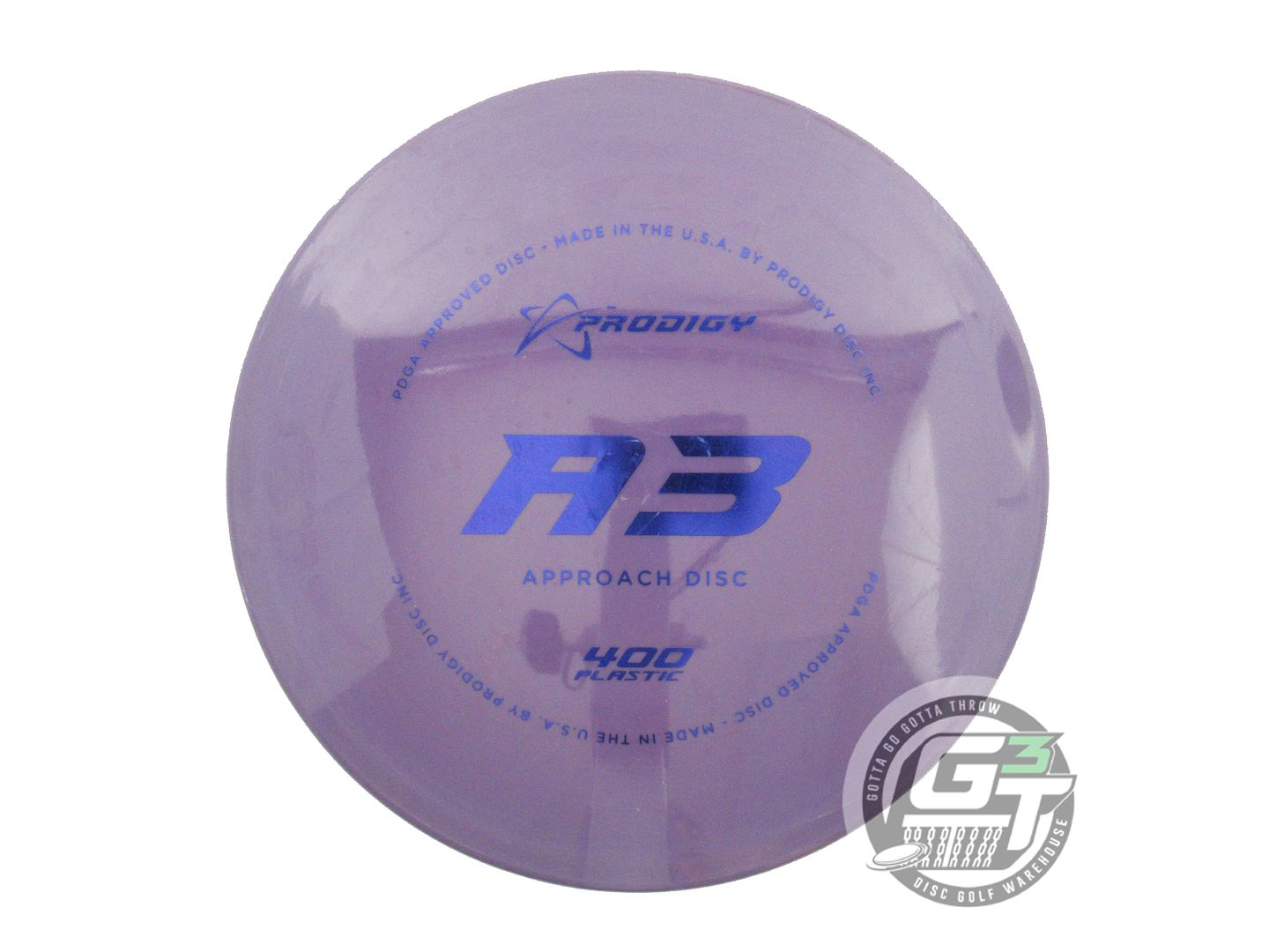 USED Prodigy Discs 400 A3 174g Purple Blue Foil Midrange Golf Disc