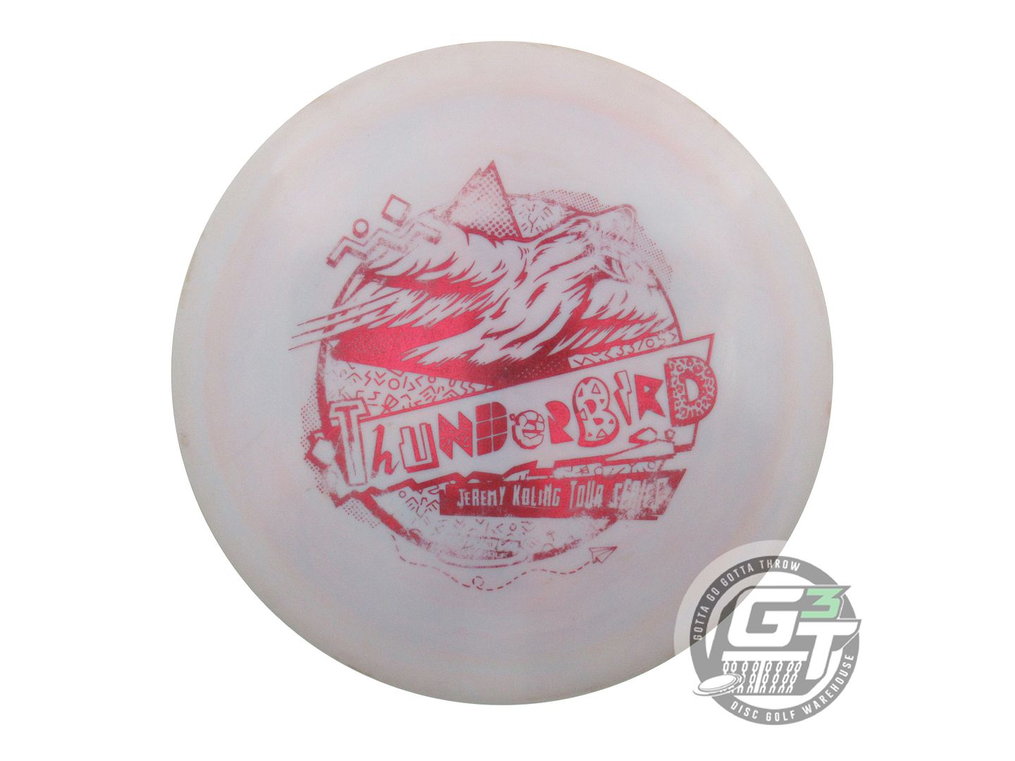 USED Innova [KOLING] Star Thunderbird 176g Lilac Red Foil Distance Driver Disc
