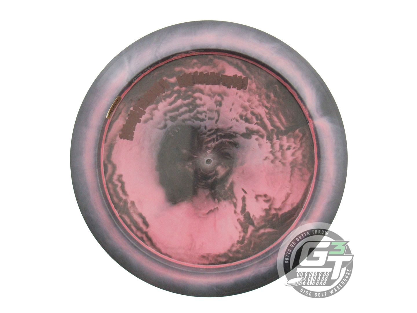 USED Discraft [McBETH] ESP Hades 174g Black-Pink Woodgrain Foil Driver Golf Disc