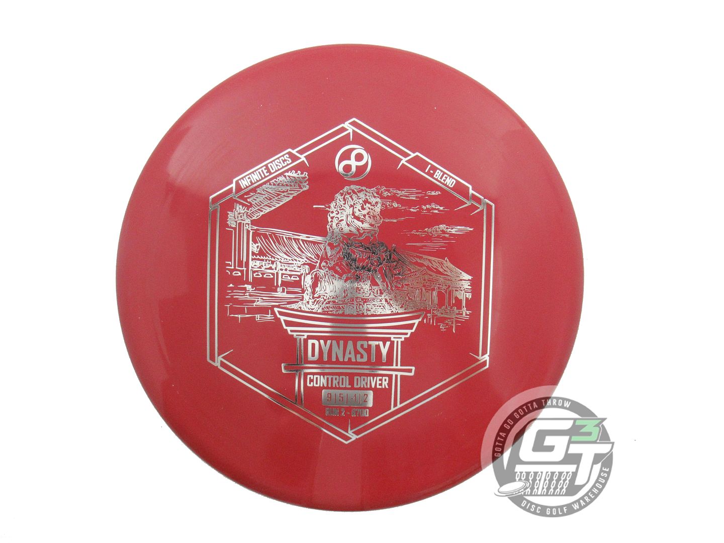 Infinite Discs I-Blend Dynasty Fairway Driver Golf Disc (Individually Listed) - Gotta Go Gotta Throw