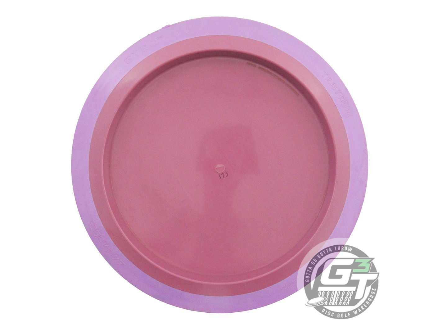 USED Axiom Discs Neutron Tantrum 173g Plum Purple Rim Distance Driver Golf Disc