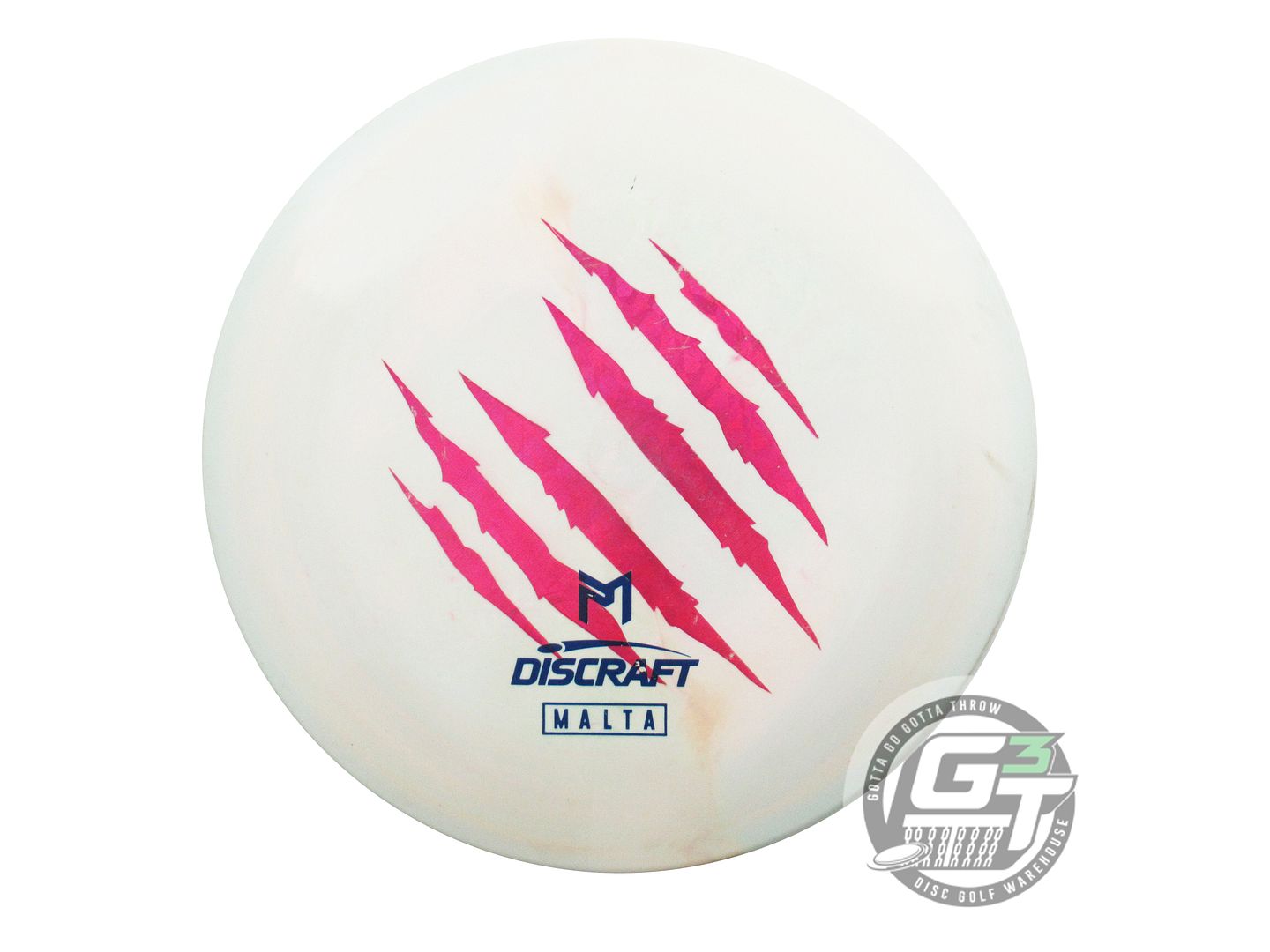 USED Discraft X-OUT [McBETH] 6X CLAW ESP Malta 177g Mint-Peach Midrange Disc