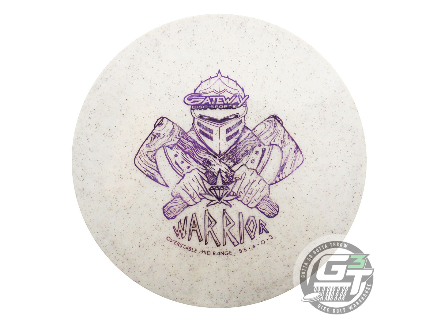 Gateway Diamond Hemp Warrior Midrange Golf Disc (Individually Listed)