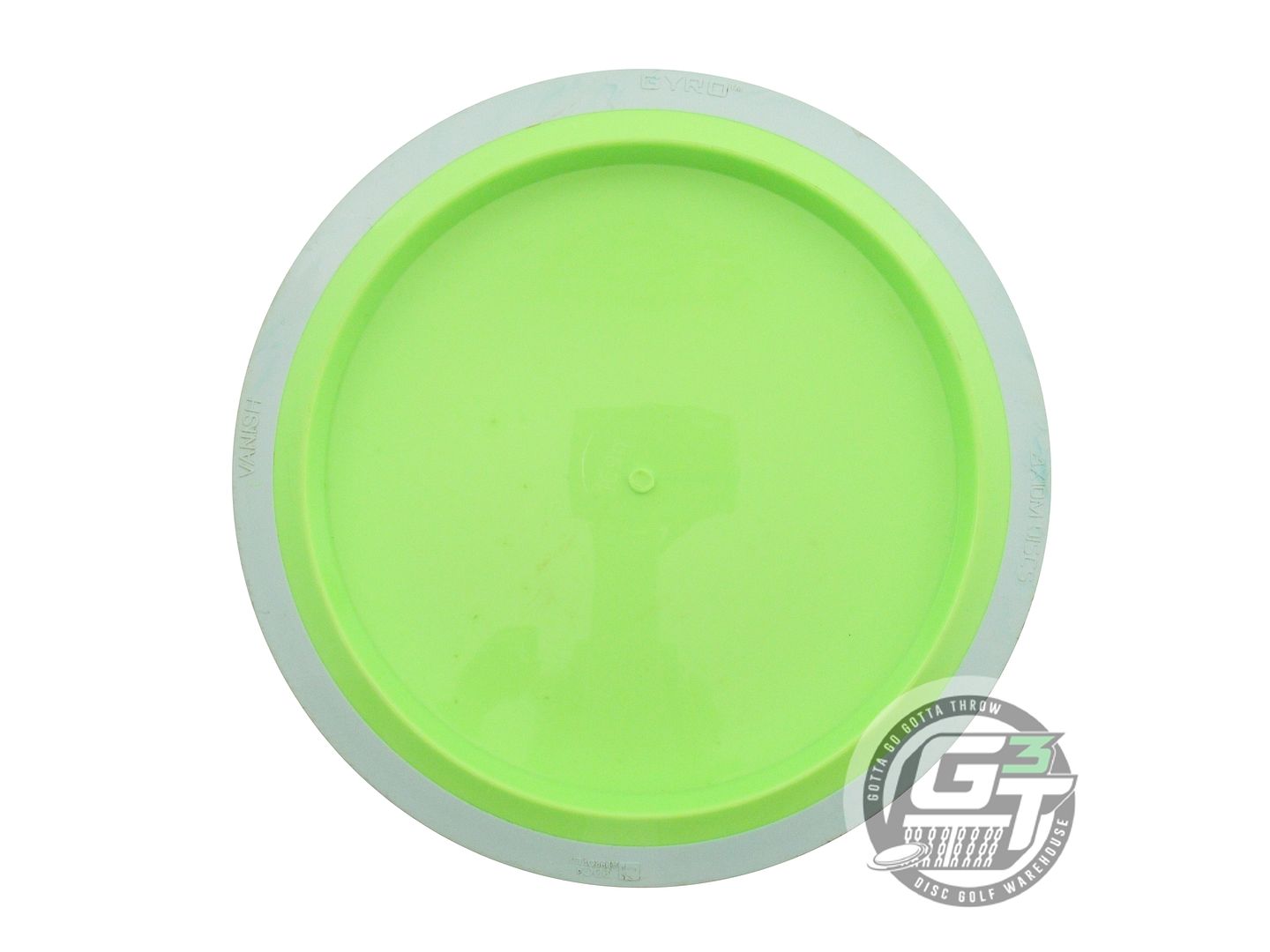 USED Axiom Discs Neutron Vanish 169g Dayglow Gray Rim Distance Driver Golf Disc