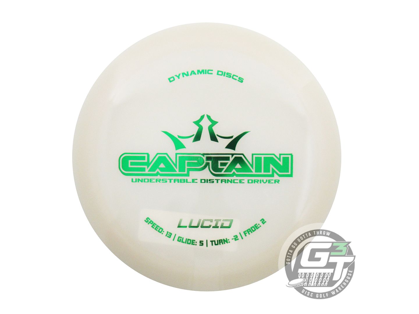 Dynamic Discs Lucid Captain Distance Driver Golf Disc (Individually Listed) - Gotta Go Gotta Throw