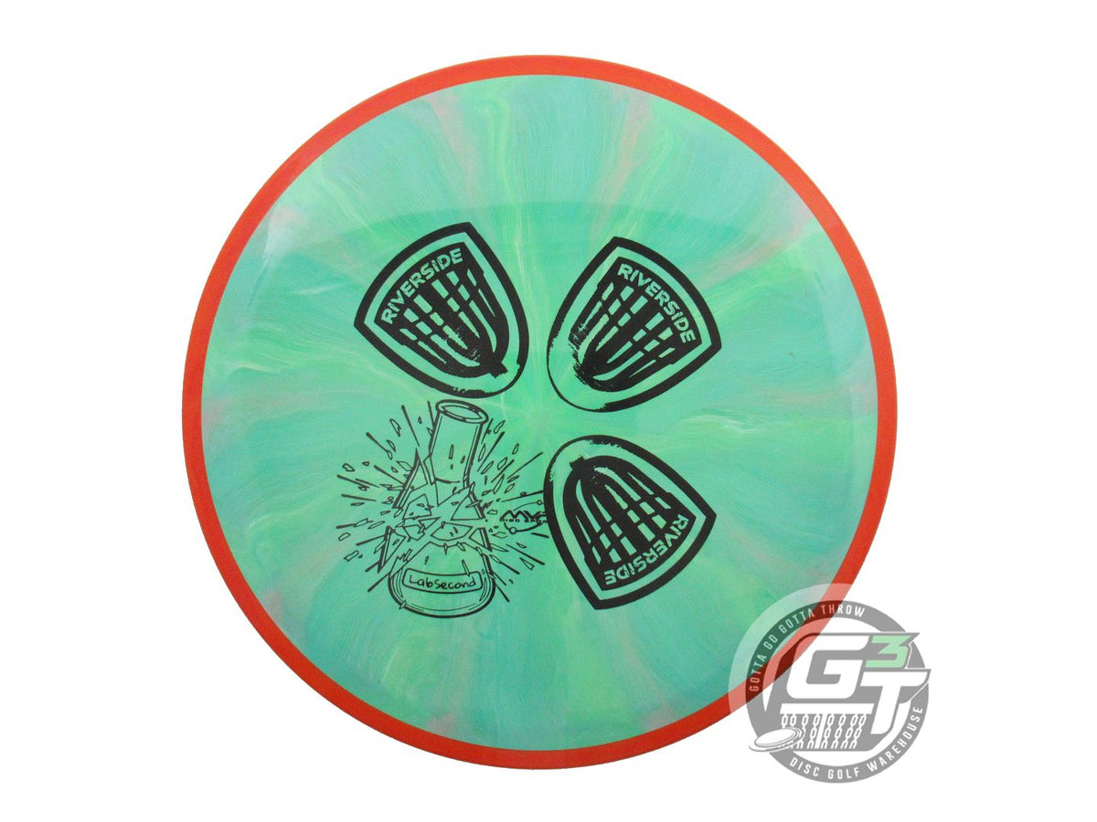 NOS Axiom Discs X-OUT Cosmic Neutron Crave 172g Green-Lilac Driver Golf Disc