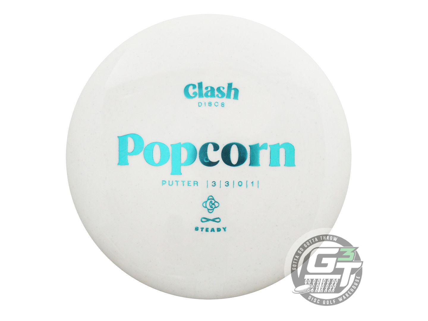 Clash Steady Popcorn Putter Golf Disc (Individually Listed)