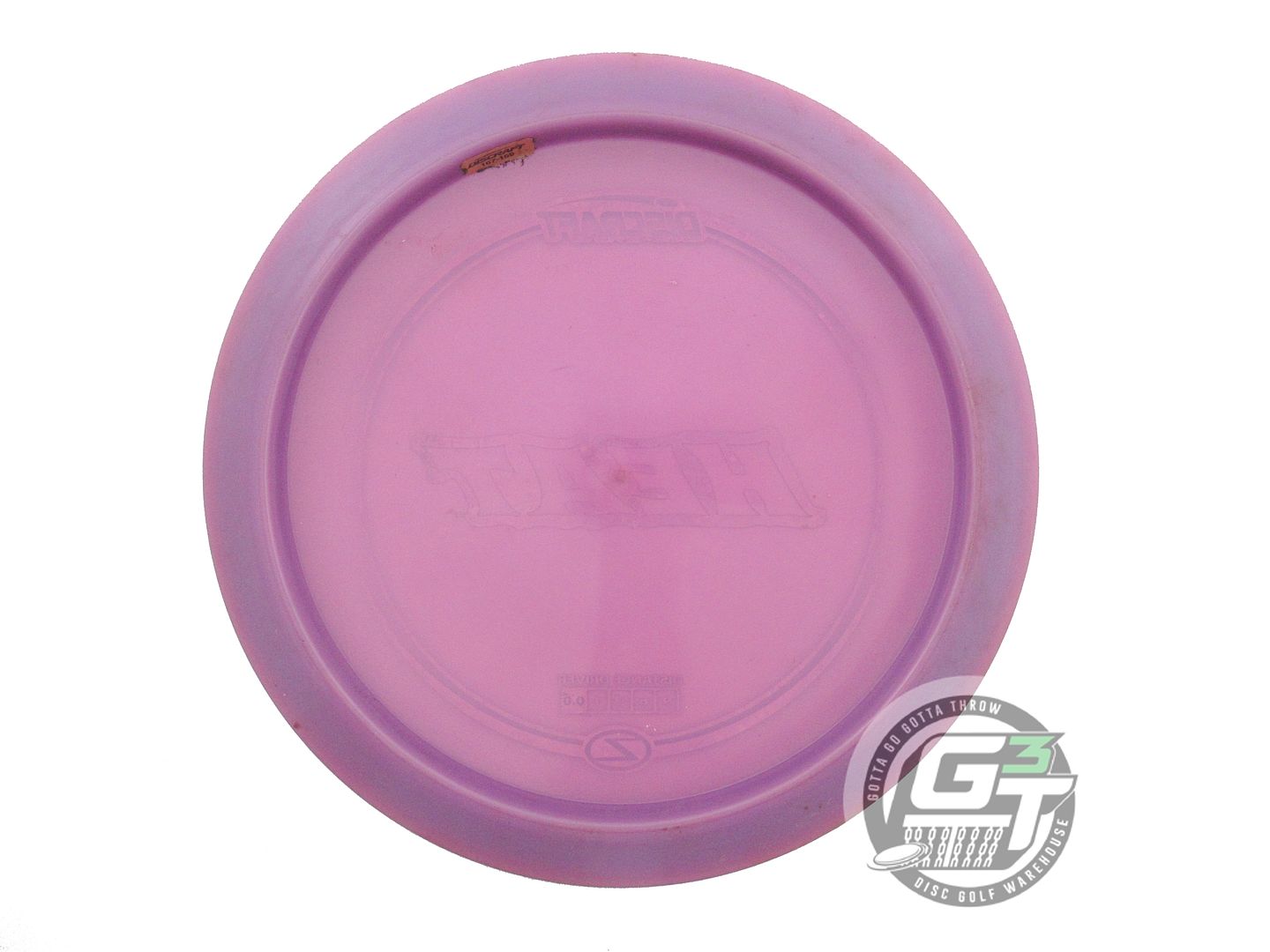 USED Discraft Z Heat 170g Purple Blue Star Foil Distance Driver Golf Disc