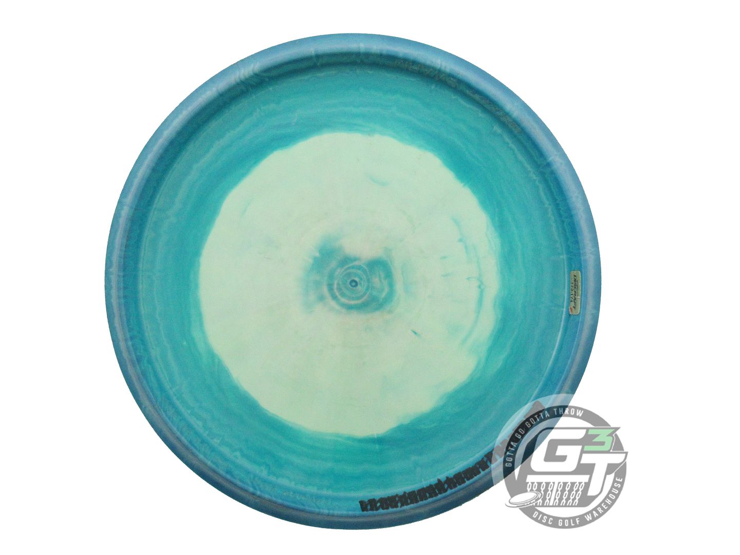 USED Discraft ESP Swarm 176g Blue-Lime Pink Foil Midrange Golf Disc
