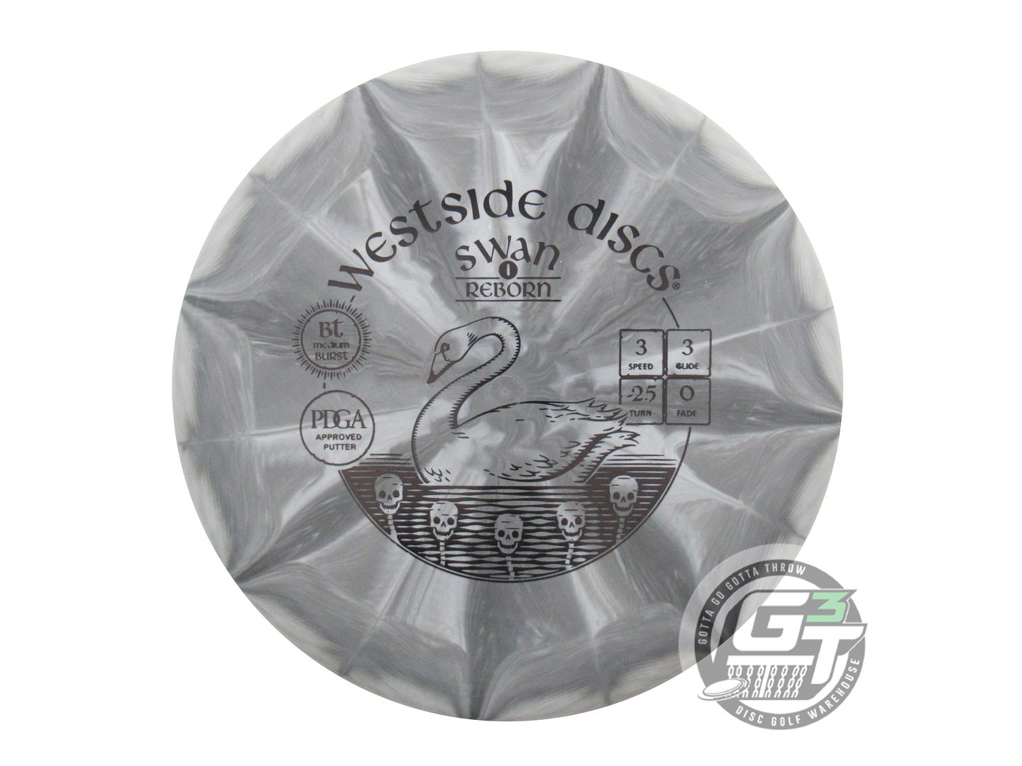 Westside BT Medium Burst Swan 1 Reborn Putter Golf Disc (Individually Listed)