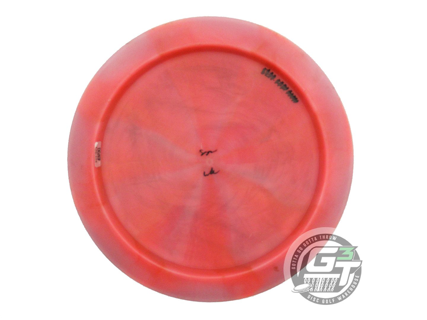 USED DGA [MARWEDE] Swirl Hurricane 170-172g Pink-Peach Distance Driver Golf Disc