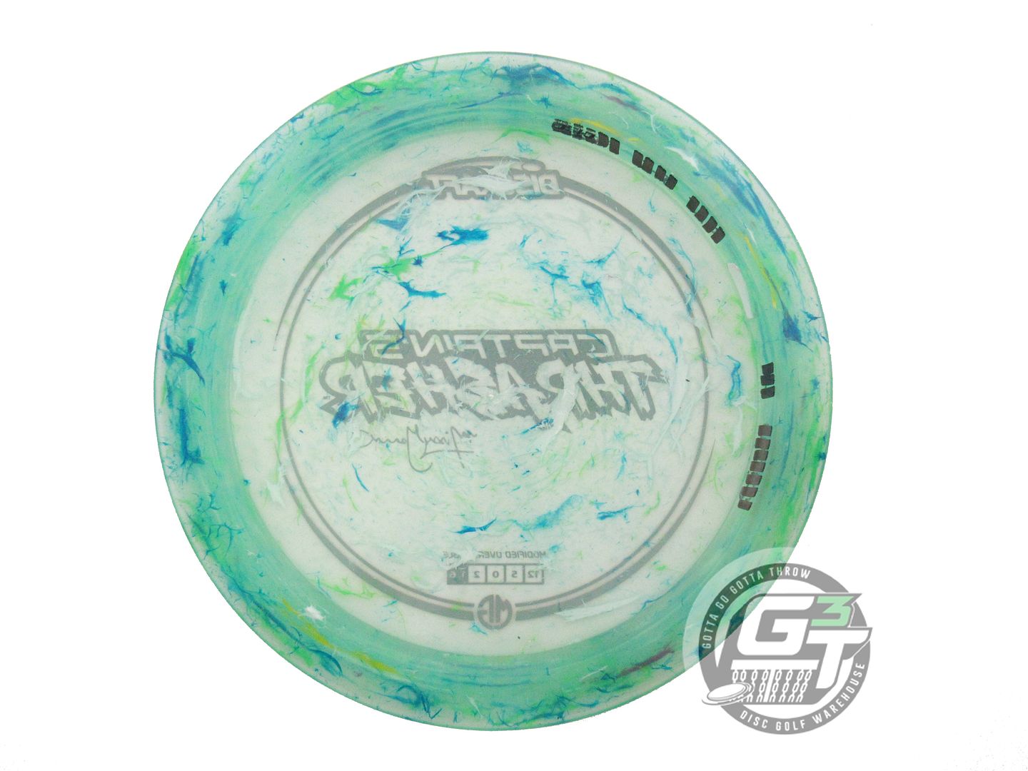 USED Discraft [GANNON] Jawbreaker Z Captain's Thrasher 170g Red Foil Driver Disc