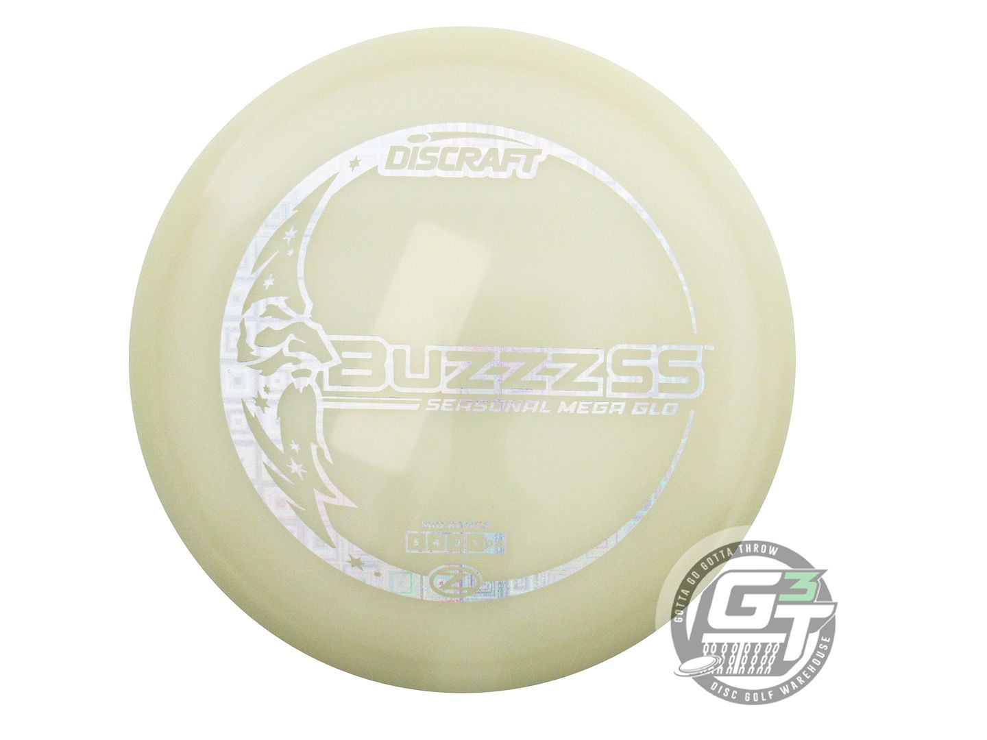 Discraft Seasonal Mega Glo Z Buzzz SS Midrange Golf Disc (Individually Listed)