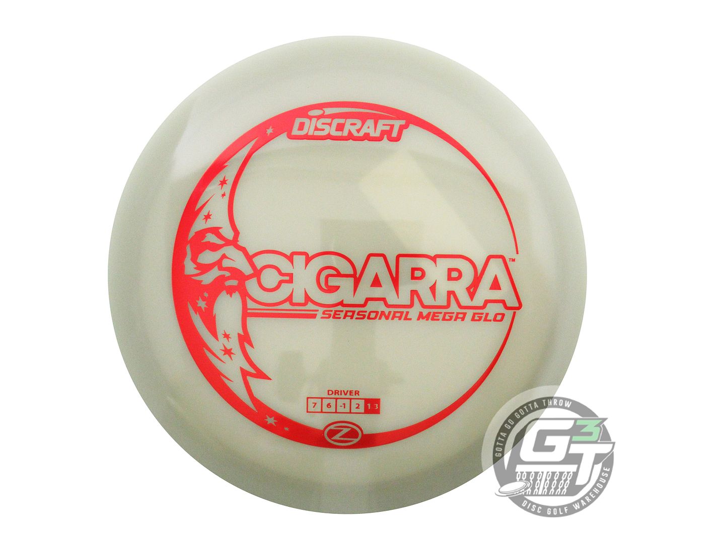 Discraft Seasonal Mega Glo Z Cigarra Fairway Driver Golf Disc (Individually Listed)
