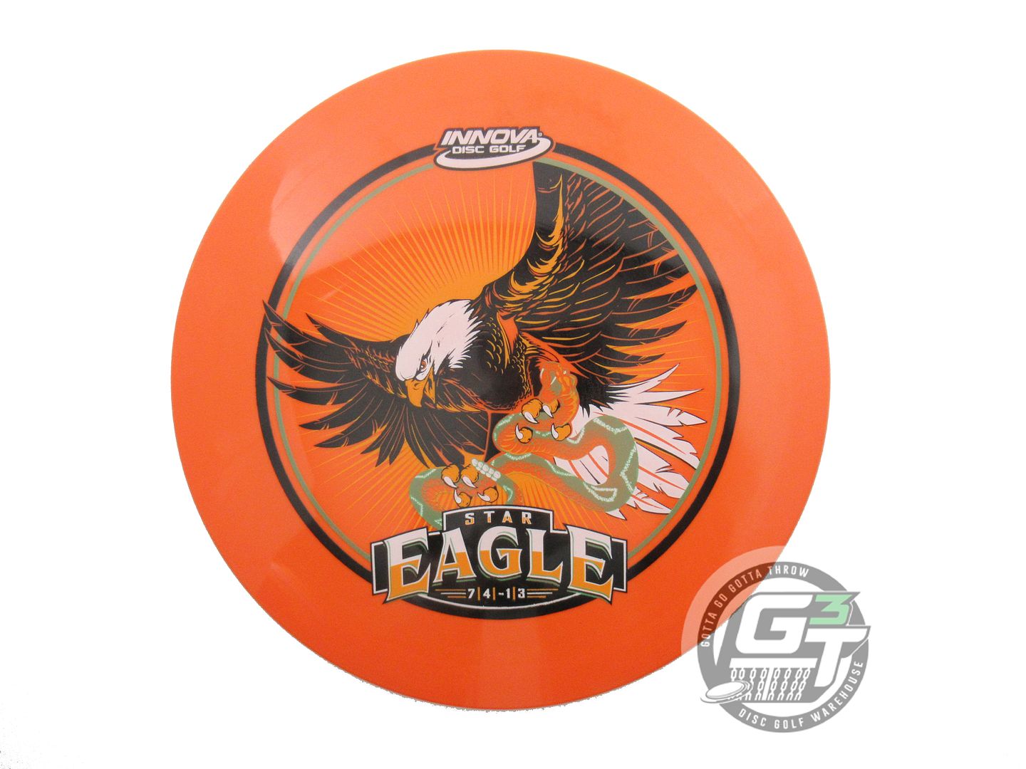 USED Innova INNfuse Star Eagle 171g Orange Fairway Driver Golf Disc