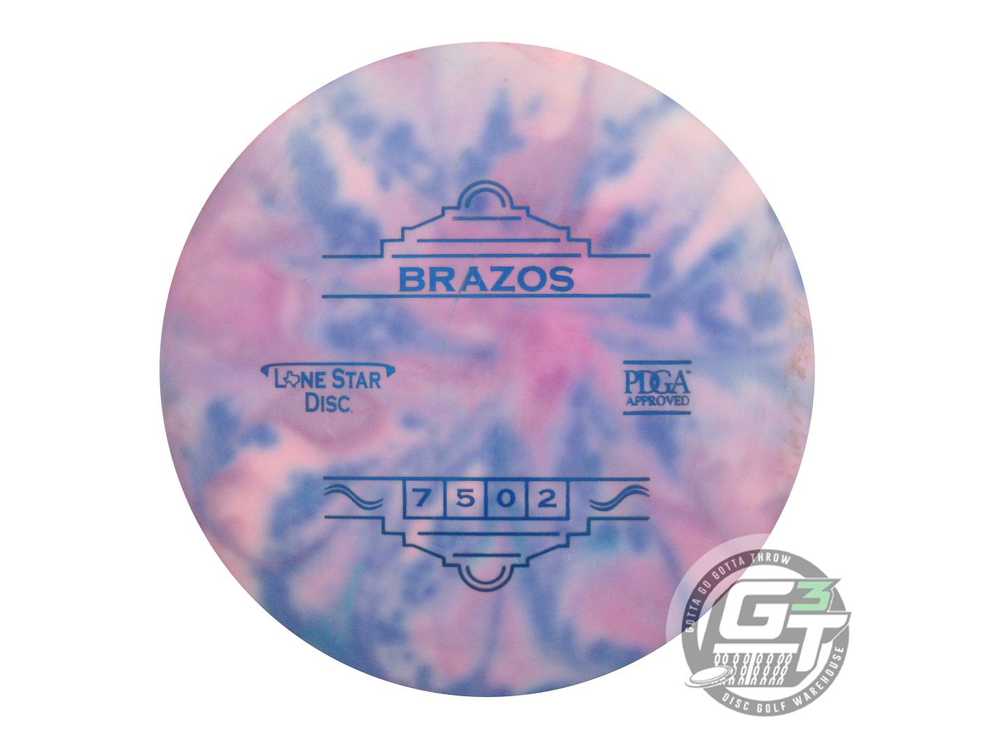 USED Lone Star Bravo Brazos 173g HOME DYED Fairway Driver Golf Disc