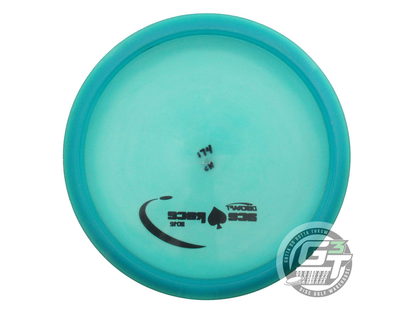 USED Discraft [ACE RACE] Z Zombee 174g Teal Black Stamp Fairway Driver Golf Disc
