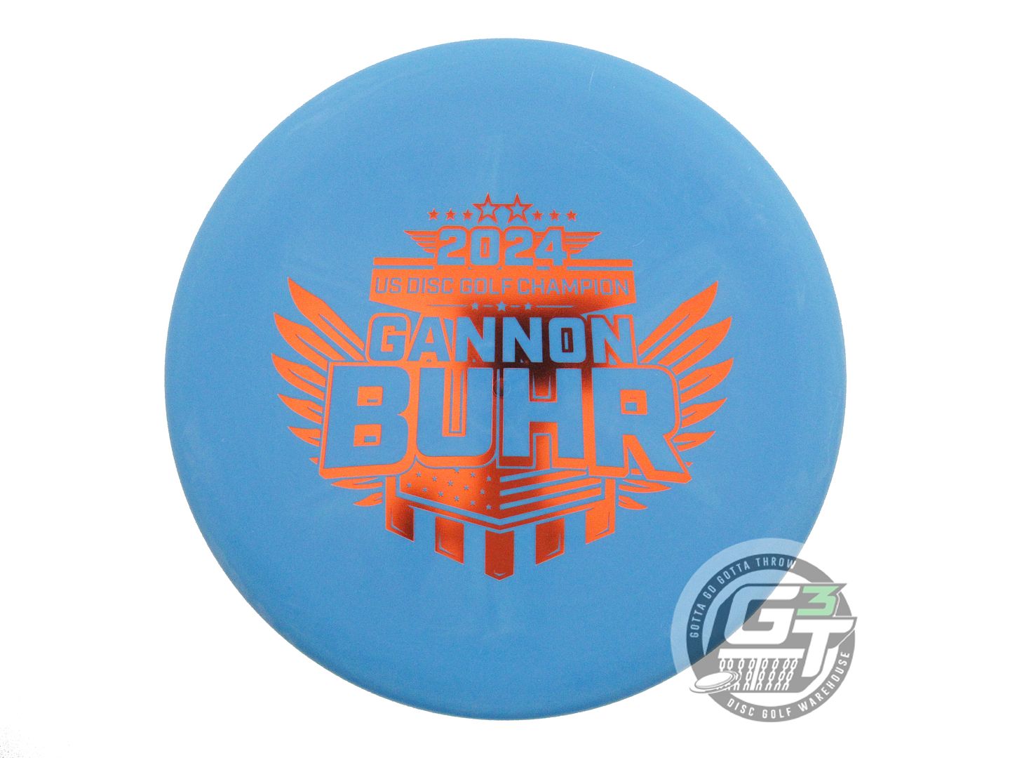 USED DiscMania [BUHR] D-Line Flex 3 P2x 173g Blue Orange Foil C Putter Golf Disc