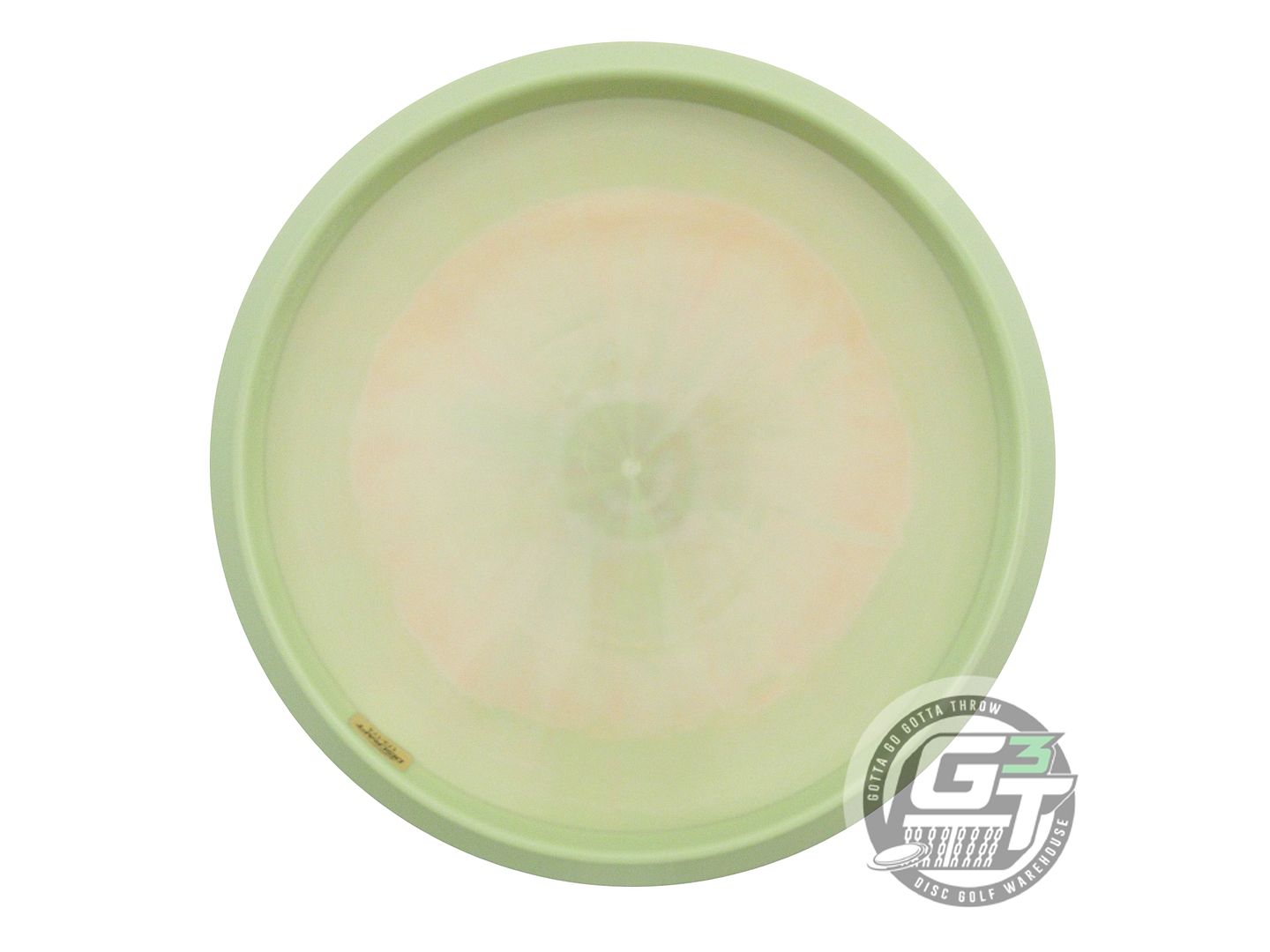 NOS Discraft ESP Sol 176g Lime Silver Weave Foil Midrange Golf Disc