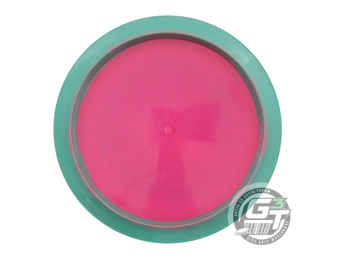 USED DiscMania DARK MALL Horizon S-Line PD 173g Green-Pink Driver Golf Disc