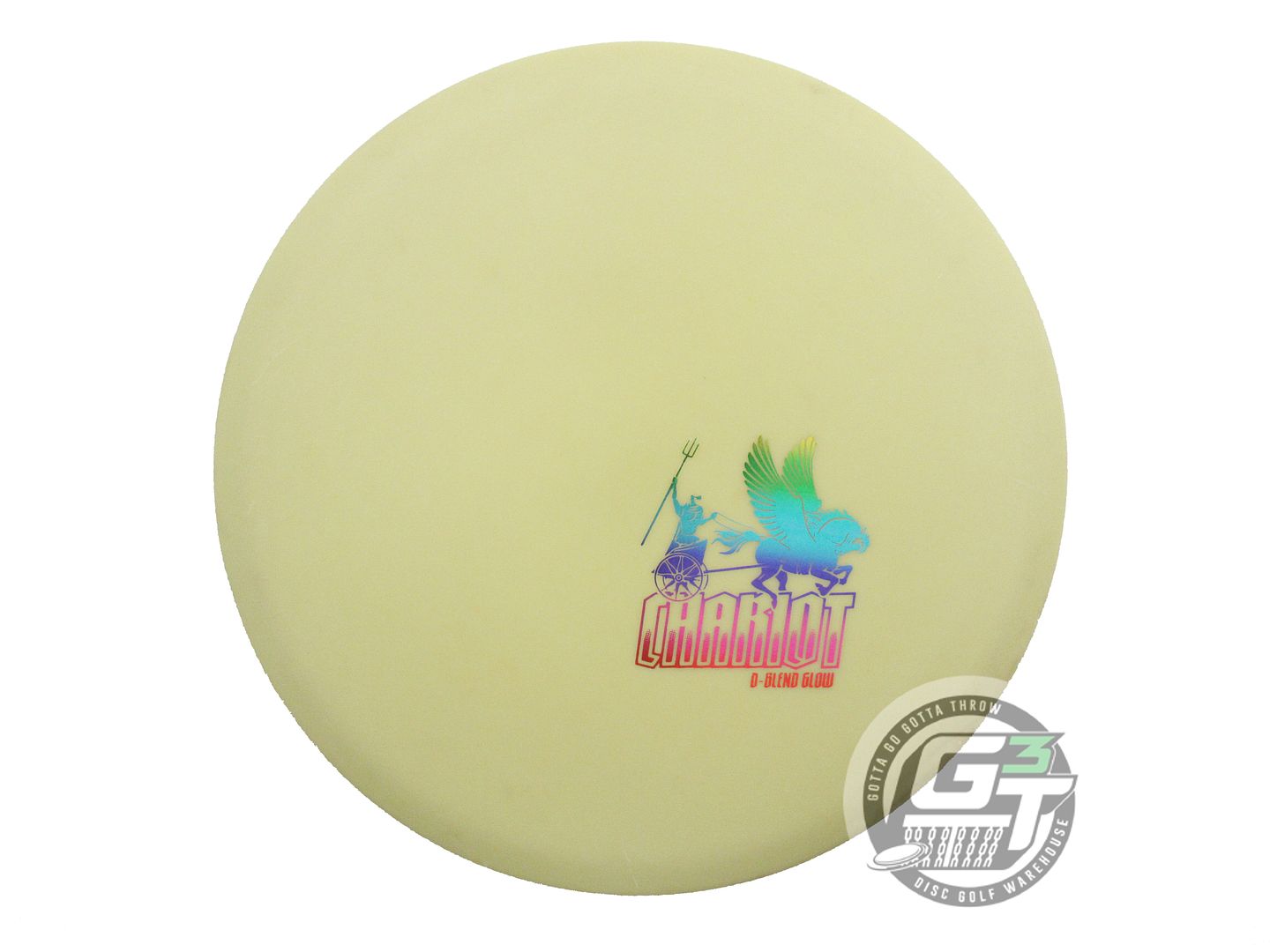 USED Infinite Glow D-Blend Chariot 180g Yellow Rainbow Foil Midrange Golf Disc