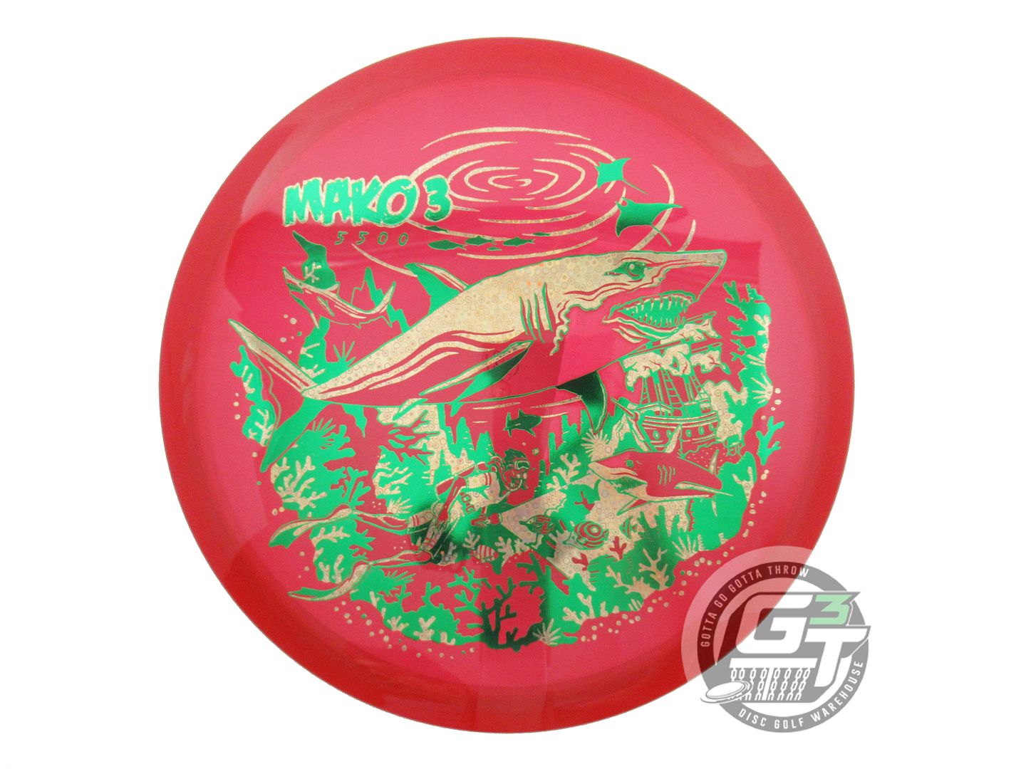 Innova Limited Edition Riptide Reef Stamp Champion Mako3 Midrange Golf Disc (Individually Listed)