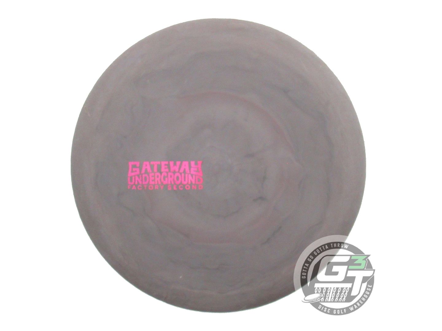 USED Gateway X-OUT Lunar Super Stupid Soft Wizard 172g Gray B Putter Golf Disc