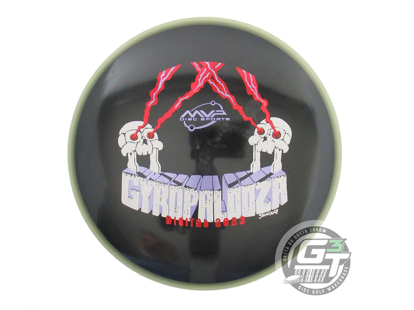 USED Axiom Discs [GYROPALOOZA] R2 Neutron Crave 167g Glow Rim A Golf Disc
