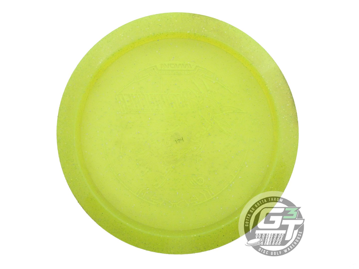 USED Innova [McMORRAN] Metal Flake Roadrunner 174g Yellow Distance Driver Disc