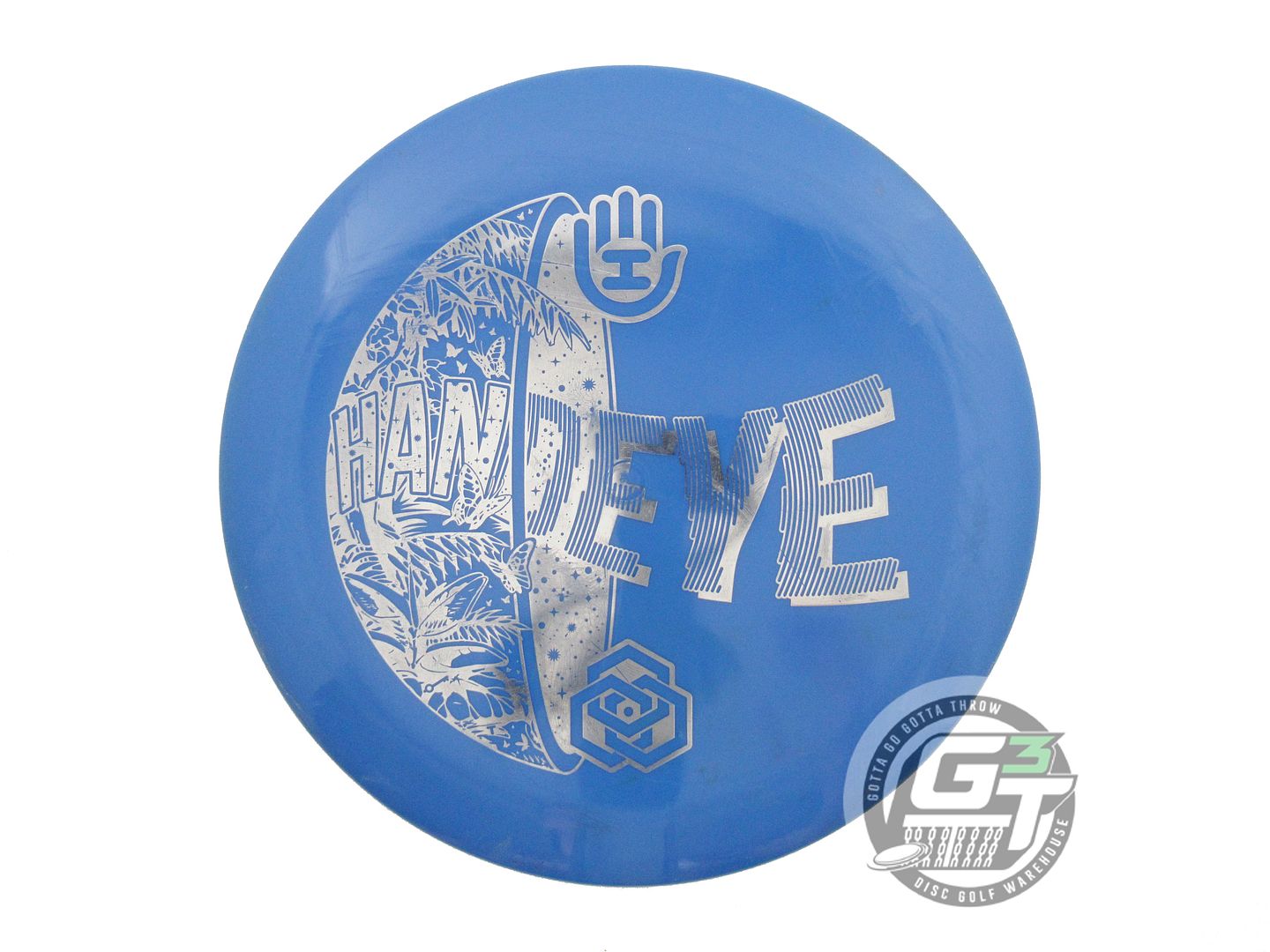 USED Dynamic Discs HANDEYE Fuzion Sergeant 173g Blue Silver Foil Driver Disc