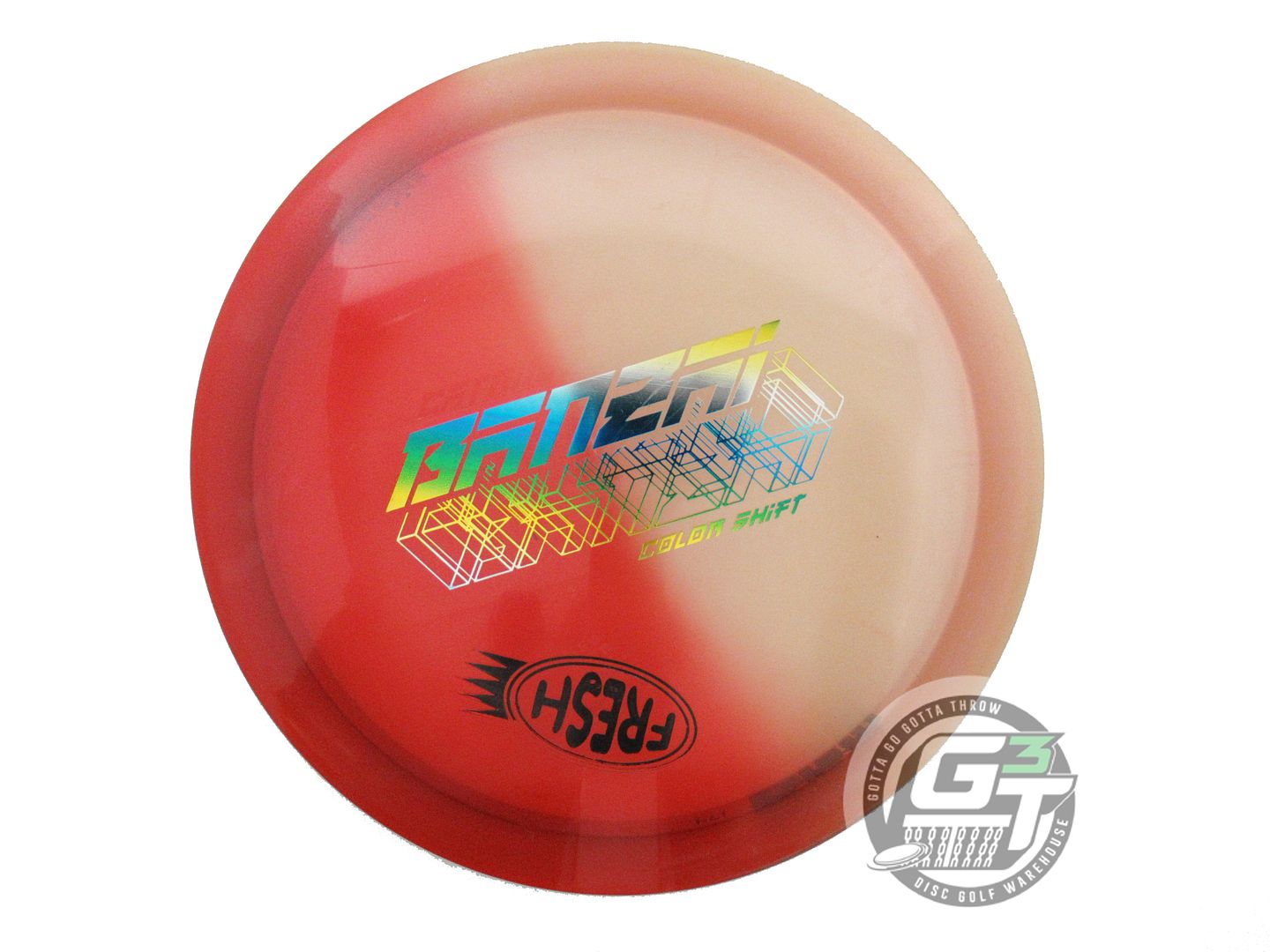 USED DGA ColorShift Banzai 174g Peach HOME DYED Fairway Driver Golf Disc