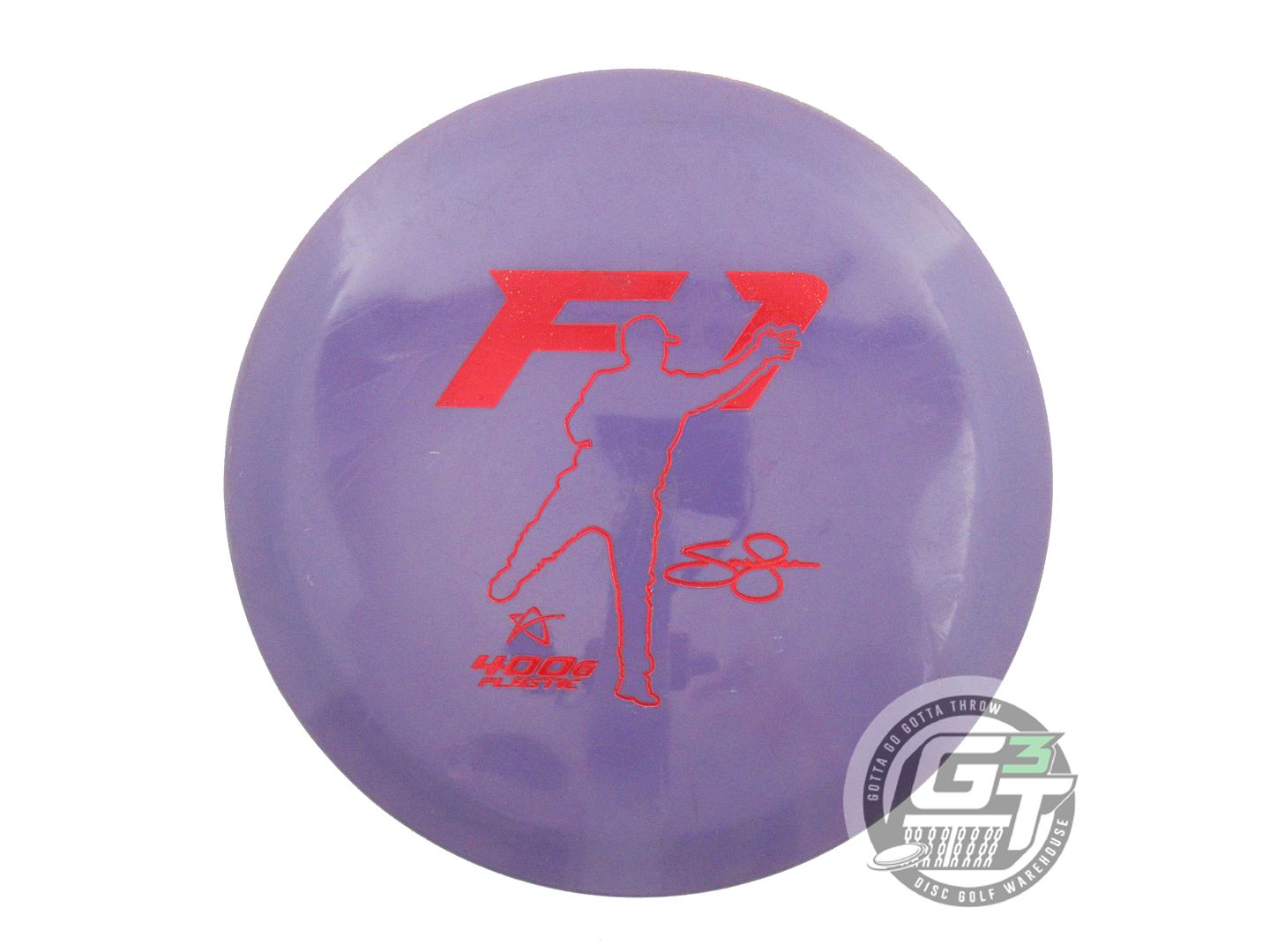USED Prodigy Discs 400G F1 174g Purple Red Foil Fairway Driver Golf Disc