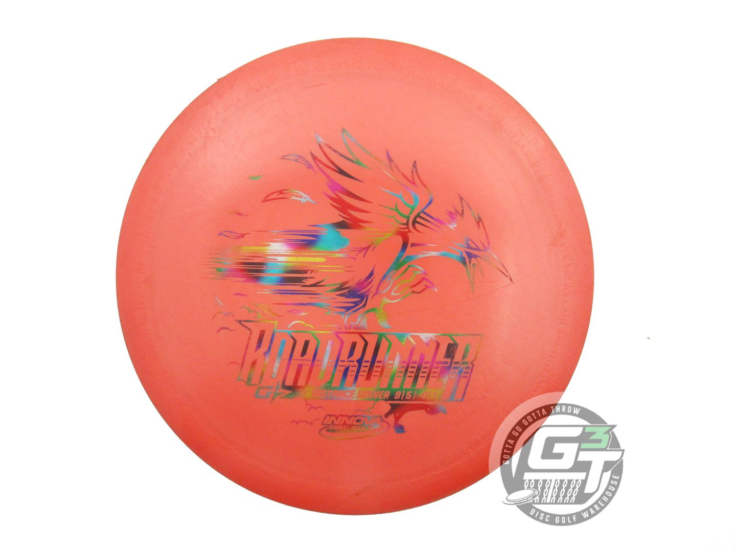 USED Innova GStar Roadrunner 157g Pumpkin Jellybean Foil Distance Driver Disc