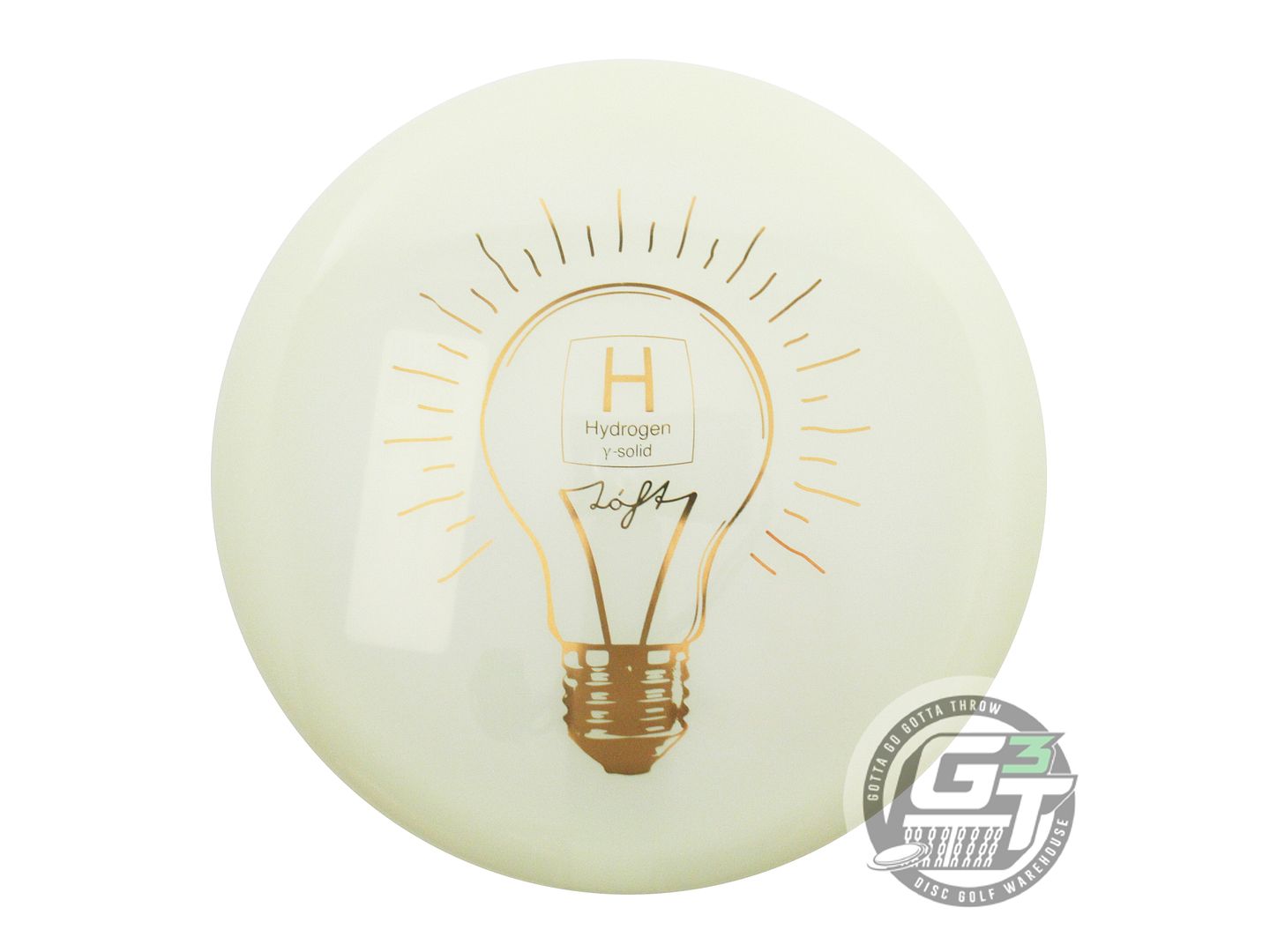 Loft Discs Gamma Solid Glow Hydrogen Putter Golf Disc (Individually Listed)
